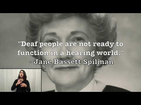 Video: Vem ledde rörelsen Deaf President Now?