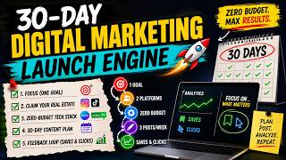 30-Day Digital Marketing Launch Engine (ZERO Budget)