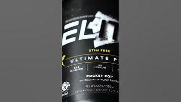 Pre-workout with the pop, without the caffeine 💥