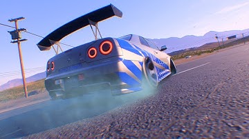 NFS Payback: Nissan Skyline GT-R v-spec 1999 vs Nissan GT-R Premium