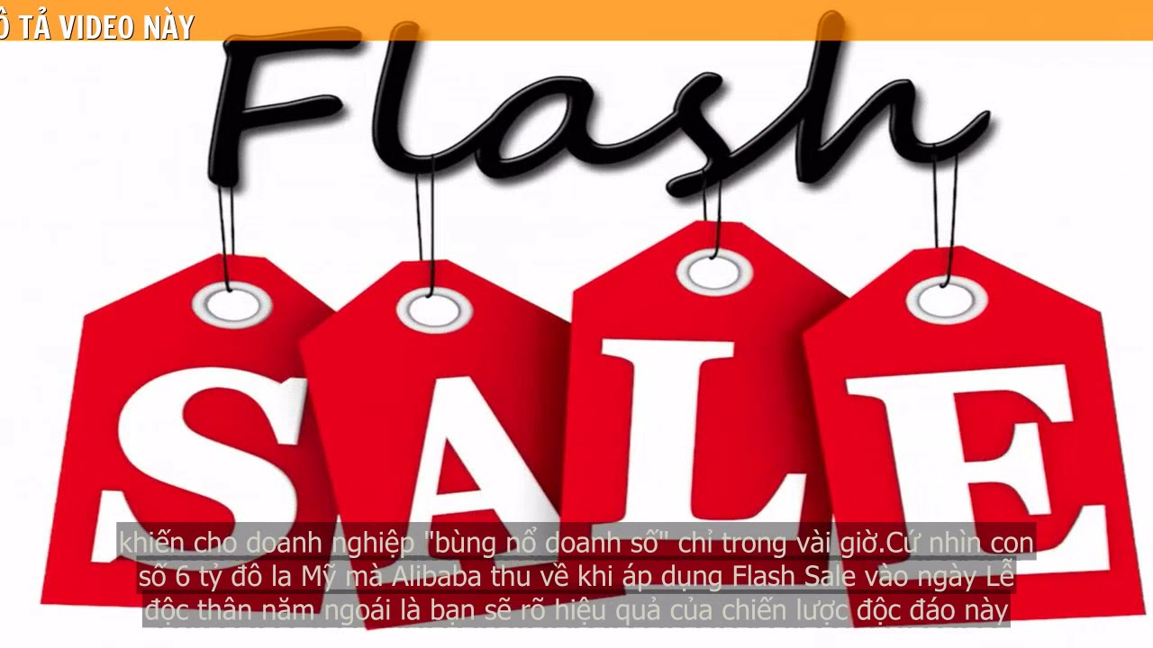 Flash sales là gì? Tại sao chúng ta hay thích mua hàng từ các chương trình Flash Sales