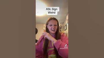 Learn How To Sign "Weird" in ASL for Beginners | American Sign Language #shorts