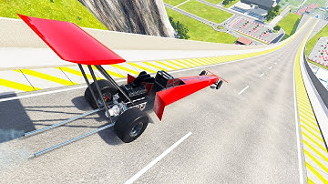 Which Automation Mod Can Fly The Furthest On Car Jump Arena? PART 44 - BeamNG Drive Mods