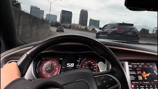 POV DRIVE WITH 2 TRACKHAWKS ON THE HIGHWAY 🦅🦅