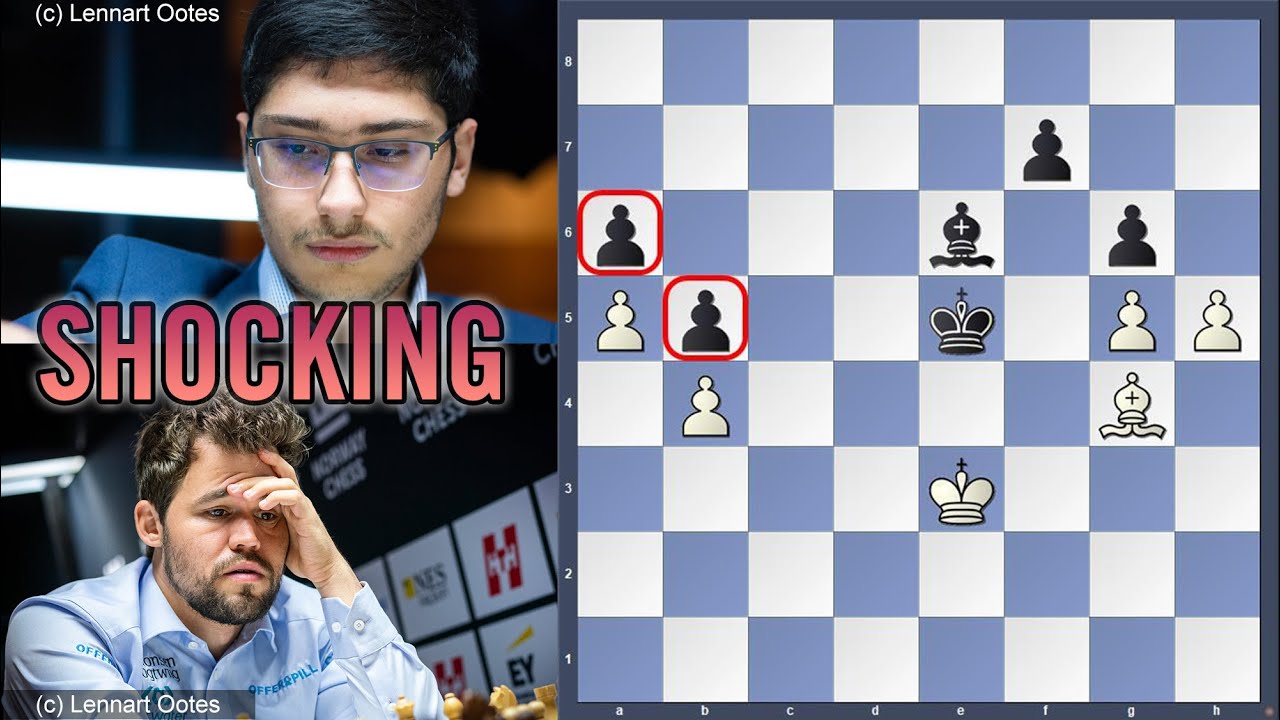 Chess: Magnus Carlsen wins as Alireza Firouzja blunders in pawn endgame, Magnus Carlsen