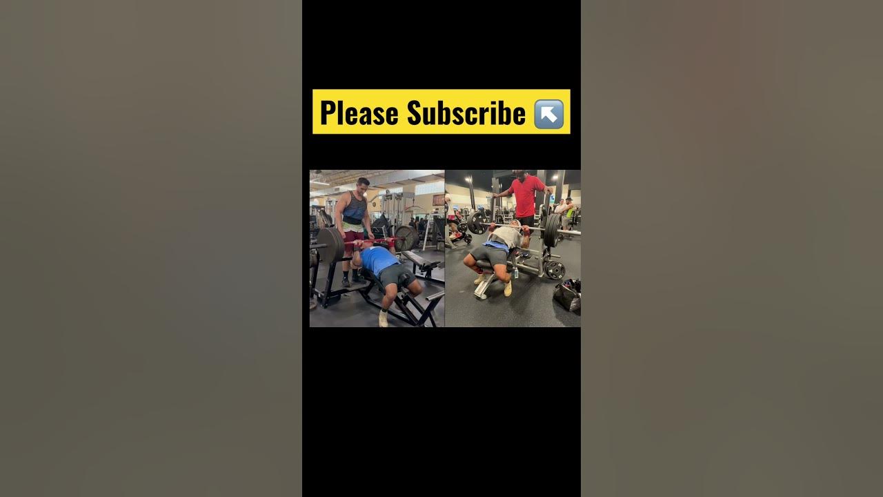 Rubber vs iron weight plates same result gym benchpress chest 