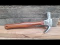 LIXO NÃO!!! PARA MIM É LUXO, COMO FAZER CABO DE MARTELO ( how to make hammer handle ) Canal Mareds