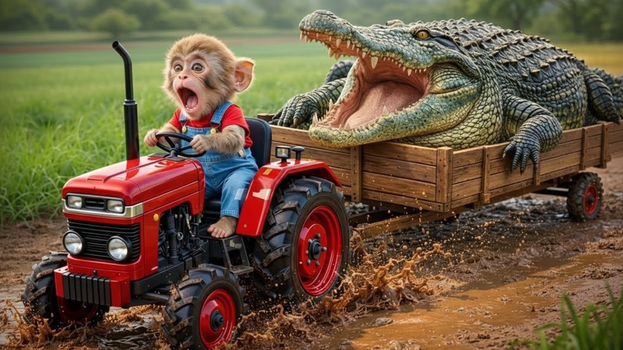 Monkey’s Morning Fishing Adventure | Clever Trap Saves the Day