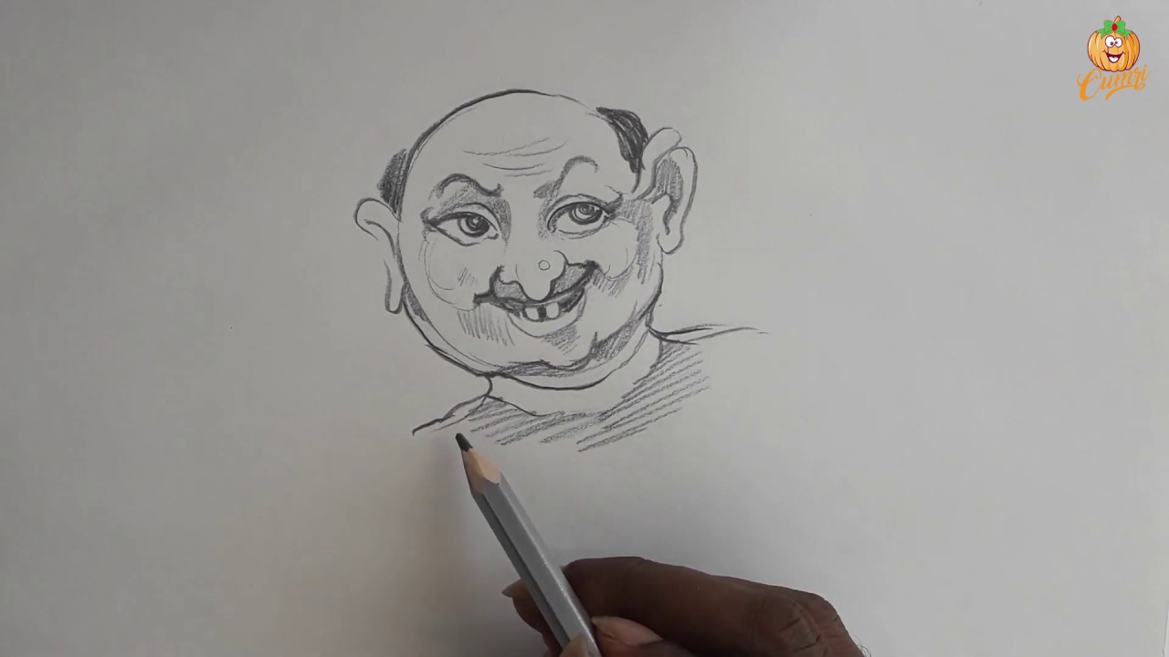 Funny Face Drawing Tutorial Step by Step - Easy Drawing for Kids - YouTube