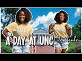 COLLEGE DAY IN MY LIFE| LIGHT DAY IN-PERSON CLASS | UNCP |*very productive*| CAMILLE DEADRA