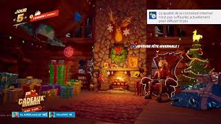 /live\PS4\fornite game abo chill j'ouvre les cadeau #michou #inoxtag #nextaz