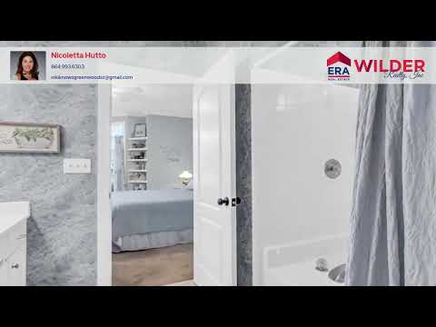 104 Spencer Ct., Greenwood, SC home video tour