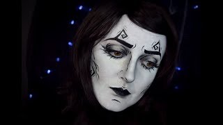 Tim Burton Character | Halloween Makeup Tutorial | AJ Kane