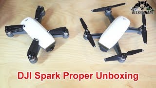 DJI Spark Mini Drone Unboxing
