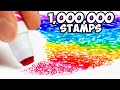 I Made a Huge Artwork With 1,000,000 Stamps