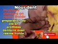 Prothse dentaire en rsine froide noureddinevlogsbr