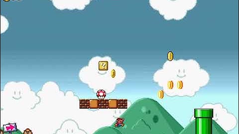 Super Mario Bros X2 Custom HUD