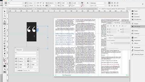 About Pull Quotes and how to set them up in InDesign