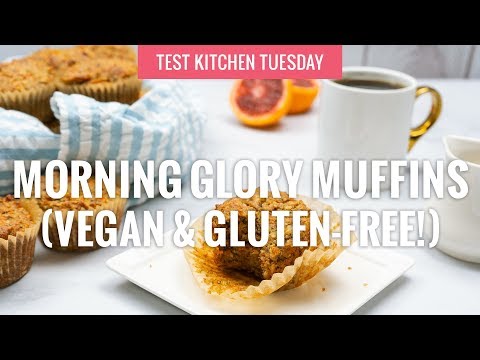 Morning Glory Muffins Recipe (Vegan & Gluten-Free!)