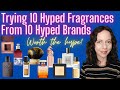 Testing Hyped Fragrances From 10 Brands Sampling New Perfumes Perfume Collection Best Niche Designer