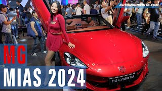 MIAS 2024: MG goes big with Cyberster, MG3, MG4 Xpower, RX9, ZS EV and more