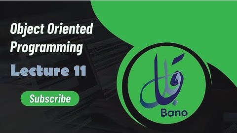 Encapsulation in java | Lecture 11 in Urdu / Hindi