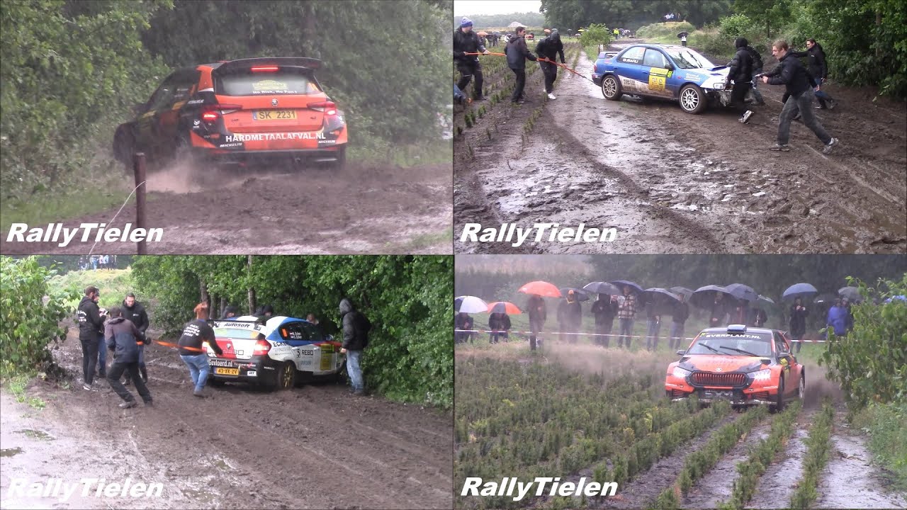 ELE Rally 2025 - Crash, Mistakes, Muddy Rally Action