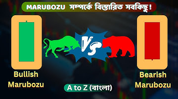 How to Use Marubozu candlestick Pattern in Bangla | Forex Trading FREE Course