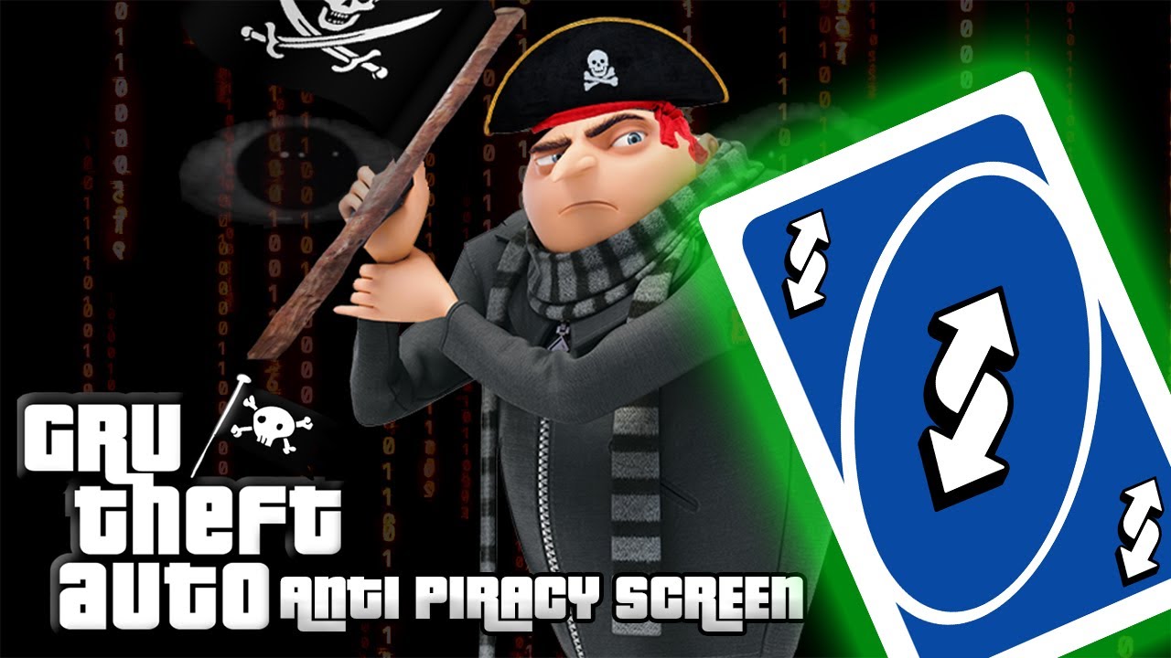 Gru Theft Auto Anti Piracy Screen: DESTROYING MY PS4 TO ESCAPE GRU!!!!! 