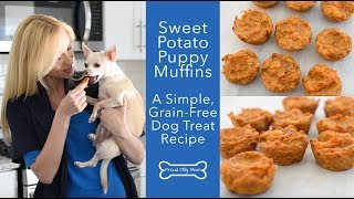 Sweet Potato Puppy Muffins: Grain-Free Dog Treat Recipe | Proud Dog Mom