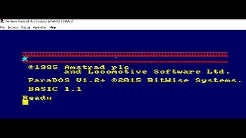 Z80 Amstrad CPC - Ejemplo de animación