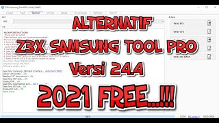 Alternatif Z3X Samsung Tool Pro V24.4 2021