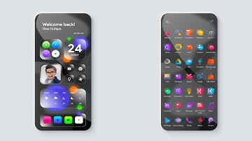 Nova Launcher Setup Ep#57 "GLASSY" - Best ios Glassmorphic Setup