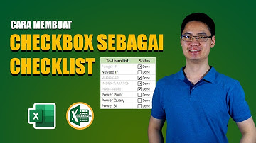 Cara Membuat Check List dengan Check Box di Excel