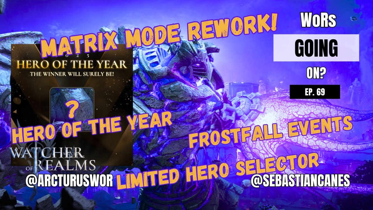Metrix Rework Matrix Rework, Frostfall, Hero of the Year, Limited Selector | WGO ep69 ...