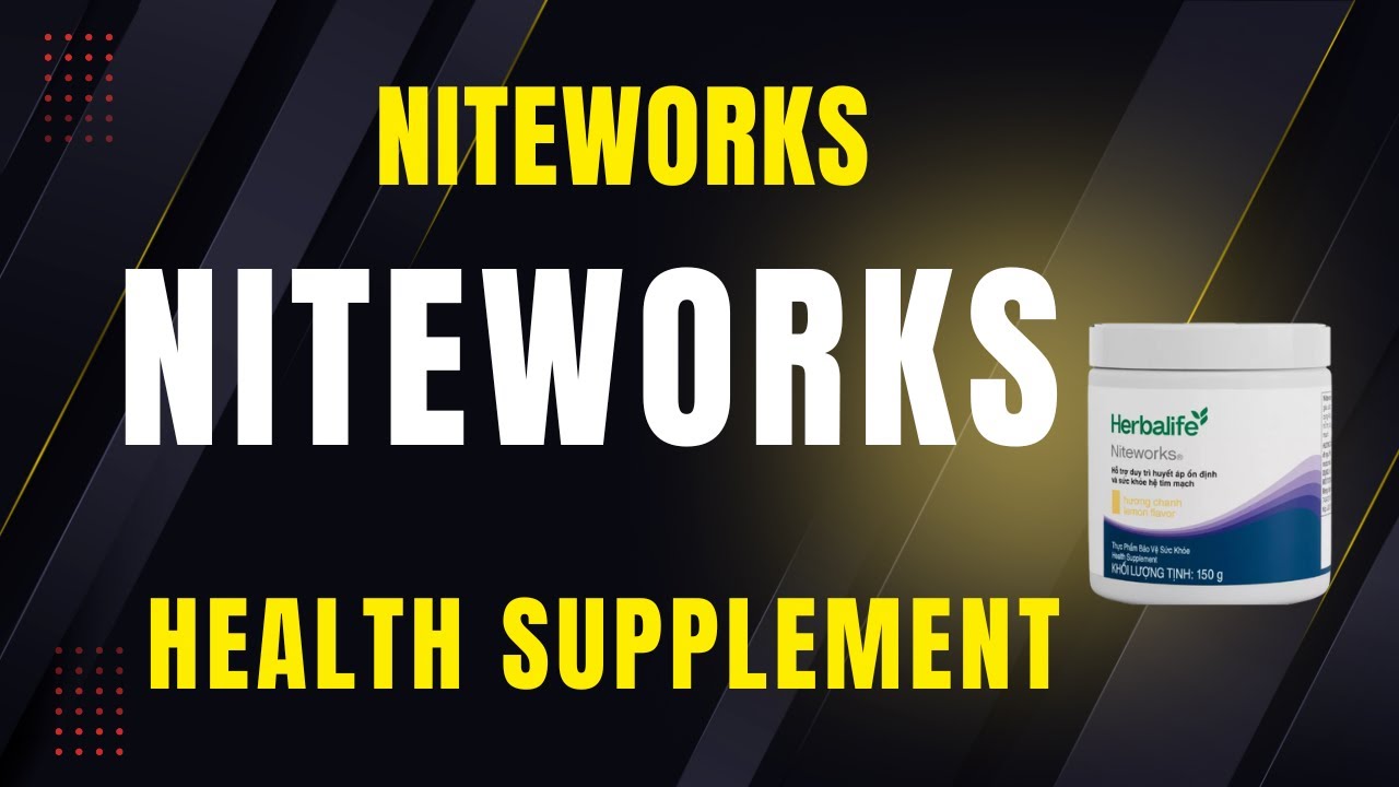 Niteworks Hand Example Thực Phẩm Bảo Vệ Sức Khỏe: Niteworks - YouTube