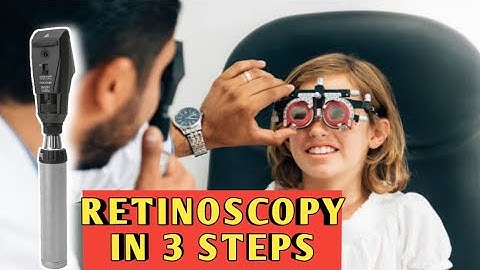 Retinoscopy in 3 Steps @eyecareoptom5506 #retinoscope #retinoscopy #refraction