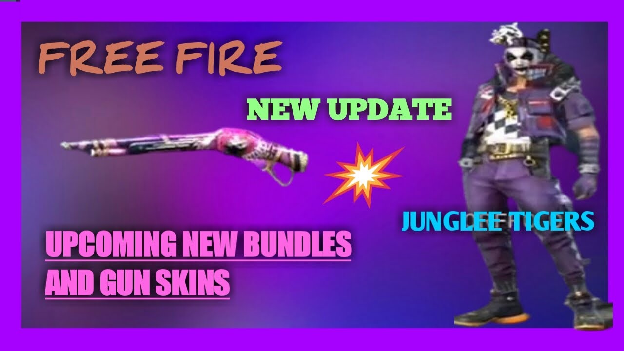 Free Fire New Upcoming Bundles and Guns Skins | NEW M1887 Gun Skin😱