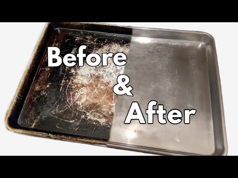 How to clean cookie sheets (goodbye grime!)