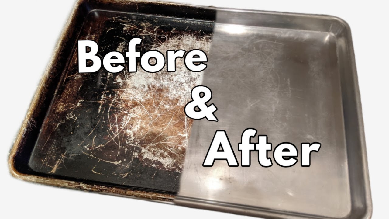 How to clean your old cookie sheet without scrubbing