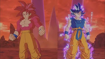 Daima Ssj4 Goku vs U.I Goku - REQUESTED BATTLE - Dragon ball sparking zero