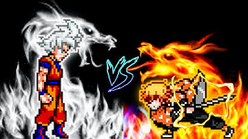 OMG | Goku DBS V3.5 OP (all form) VS Zenitsu Chaos OP in Jump Force Mugen