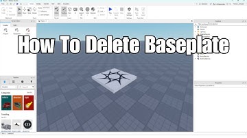 HOW TO DELETE BASEPLATE 2025 ROBLOX STUDIO TUTORIAL [WORKING]