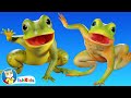 Five little speckled frogs  nursery rhymes  kids songs  ishkids