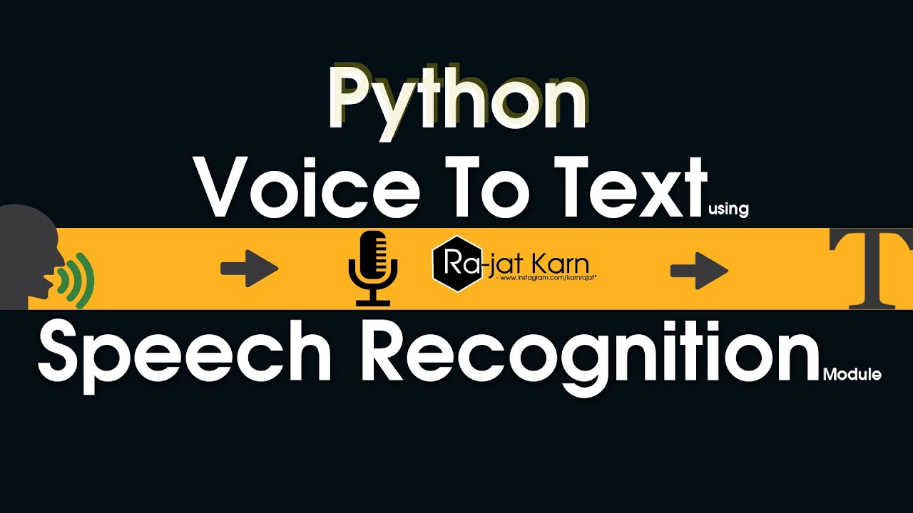 text to speech with my voice python