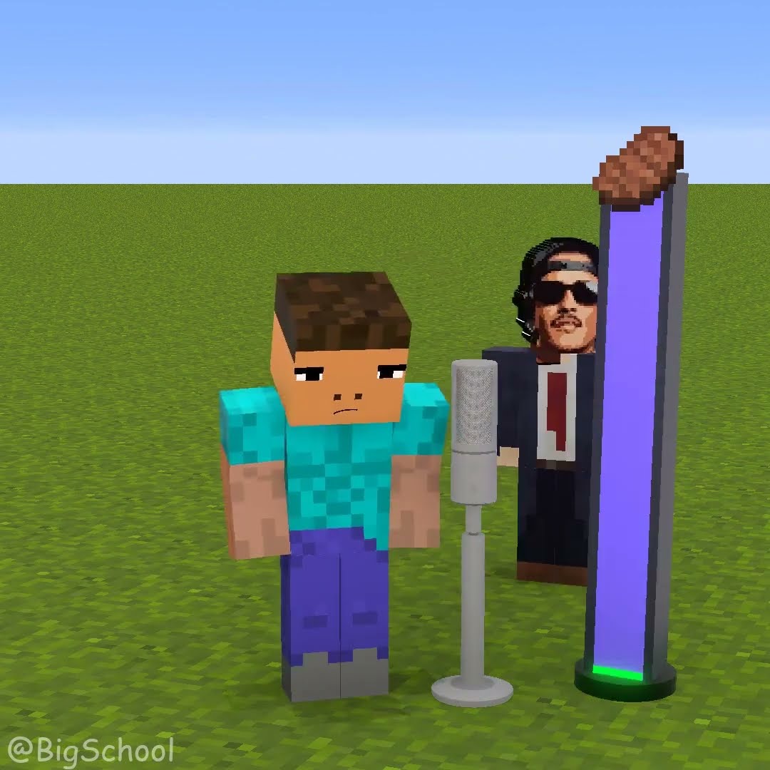 The singing challenge to get the food for Rose with Herobrine and friends! ?