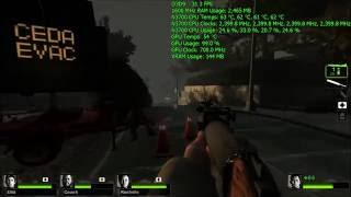 Braswell Pentium N3700 Gaming: Left 4 Dead 2 @ 720p