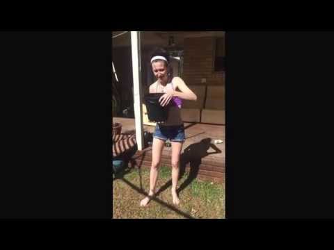 Ice Bucket Nomination Bikini Chick Australia Winter #icebucketnomination