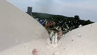 Extreme Kamikaze Waterslide At Istralandia, Croatia