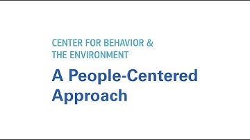 Introduction: The Center for Behavior & the Environment